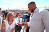 GP STATI UNITI, (L to R): Geri Horner (GBR) Singer with Anthony Joshua (GBR) Boxer e Otro Capital Alpine F1 Team Investor on the grid.
22.10.2023. Formula 1 World Championship, Rd 19, United States Grand Prix, Austin, Texas, USA, Gara Day.
 - www.xpbimages.com, EMail: requests@xpbimages.com © Copyright: Coates / XPB Images