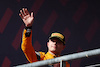 GP STATI UNITI, Lando Norris (GBR) McLaren celebrates his third position on the podium.
22.10.2023. Formula 1 World Championship, Rd 19, United States Grand Prix, Austin, Texas, USA, Gara Day.
 - www.xpbimages.com, EMail: requests@xpbimages.com © Copyright: Rew / XPB Images