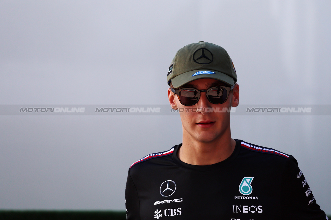GP STATI UNITI, George Russell (GBR) Mercedes AMG F1.

19.10.2023. Formula 1 World Championship, Rd 19, United States Grand Prix, Austin, Texas, USA, Preparation Day.

 - www.xpbimages.com, EMail: requests@xpbimages.com © Copyright: Rew / XPB Images