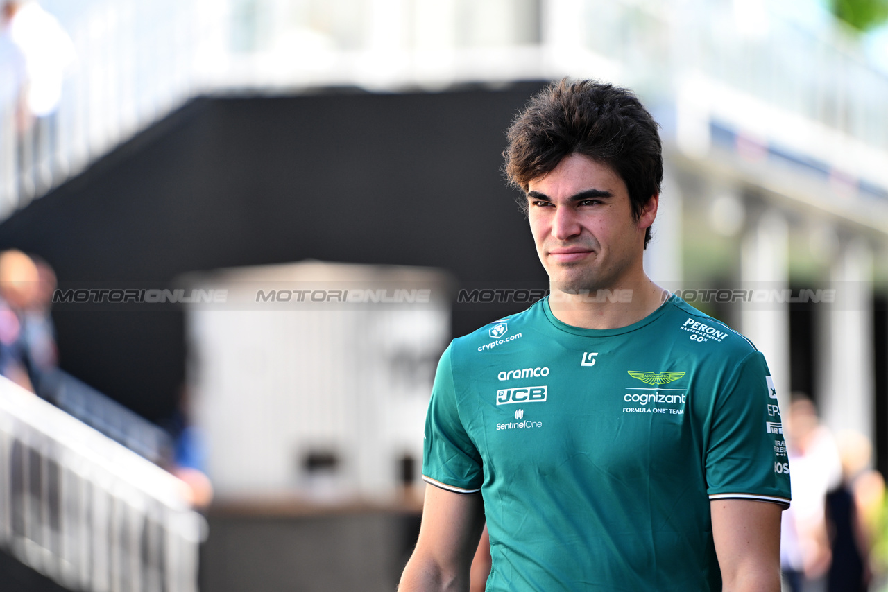 GP STATI UNITI, Lance Stroll (CDN) Aston Martin F1 Team.

19.10.2023. Formula 1 World Championship, Rd 19, United States Grand Prix, Austin, Texas, USA, Preparation Day.

- www.xpbimages.com, EMail: requests@xpbimages.com © Copyright: Price / XPB Images