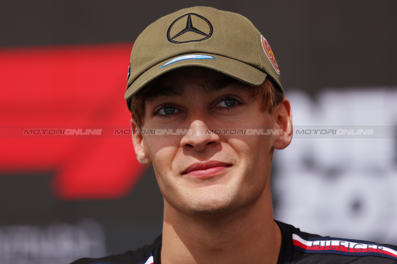 GP STATI UNITI, George Russell (GBR) Mercedes AMG F1.

19.10.2023. Formula 1 World Championship, Rd 19, United States Grand Prix, Austin, Texas, USA, Preparation Day.

 - www.xpbimages.com, EMail: requests@xpbimages.com © Copyright: Rew / XPB Images
