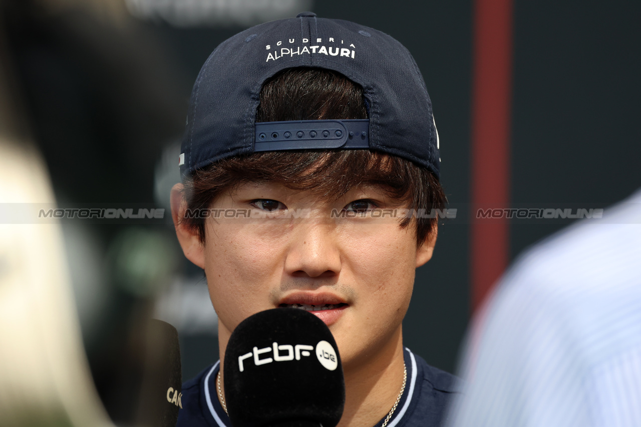 GP STATI UNITI, Yuki Tsunoda (JPN) AlphaTauri.

19.10.2023. Formula 1 World Championship, Rd 19, United States Grand Prix, Austin, Texas, USA, Preparation Day.

 - www.xpbimages.com, EMail: requests@xpbimages.com © Copyright: Rew / XPB Images