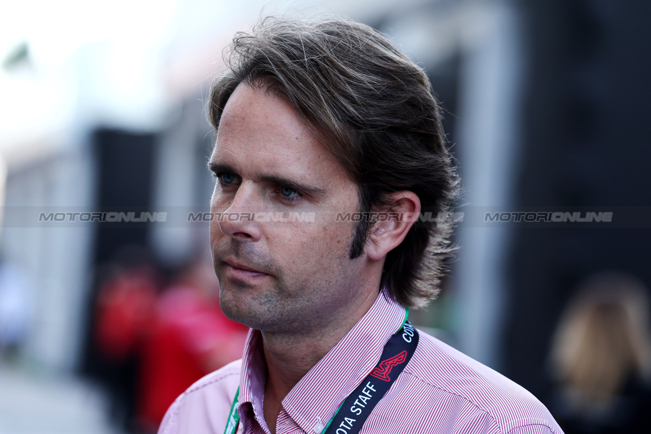 GP STATI UNITI, Andy Soucek (ESP) COTA Vice President of Motorsports.

19.10.2023. Formula 1 World Championship, Rd 19, United States Grand Prix, Austin, Texas, USA, Preparation Day.

- www.xpbimages.com, EMail: requests@xpbimages.com © Copyright: Moy / XPB Images