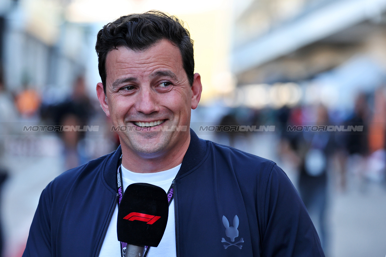 GP STATI UNITI, Will Buxton (GBR) F1 Digital Presenter.

19.10.2023. Formula 1 World Championship, Rd 19, United States Grand Prix, Austin, Texas, USA, Preparation Day.

- www.xpbimages.com, EMail: requests@xpbimages.com © Copyright: Moy / XPB Images