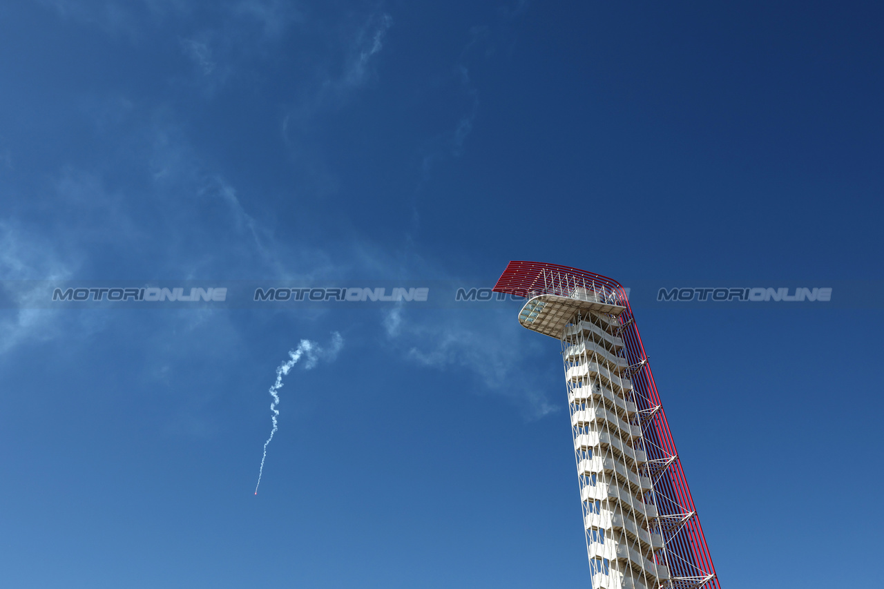 GP STATI UNITI, Circuit Atmosfera - viewing tower.

19.10.2023. Formula 1 World Championship, Rd 19, United States Grand Prix, Austin, Texas, USA, Preparation Day.

- www.xpbimages.com, EMail: requests@xpbimages.com © Copyright: Moy / XPB Images
