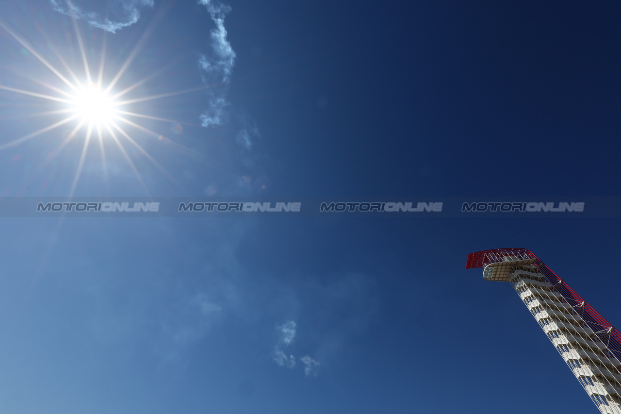 GP STATI UNITI, Circuit Atmosfera - viewing tower.

19.10.2023. Formula 1 World Championship, Rd 19, United States Grand Prix, Austin, Texas, USA, Preparation Day.

- www.xpbimages.com, EMail: requests@xpbimages.com © Copyright: Moy / XPB Images