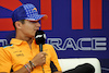 GP STATI UNITI, Lando Norris (GBR) McLaren in the FIA Press Conference.
19.10.2023. Formula 1 World Championship, Rd 19, United States Grand Prix, Austin, Texas, USA, Preparation Day.
- www.xpbimages.com, EMail: requests@xpbimages.com © Copyright: Bearne / XPB Images