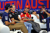 GP STATI UNITI, (L to R): Daniel Ricciardo (AUS) AlphaTauri; Kevin Magnussen (DEN) Haas F1 Team; Charles Leclerc (MON) Ferrari; e Max Verstappen (NLD) Red Bull Racing, in the FIA Press Conference.
19.10.2023. Formula 1 World Championship, Rd 19, United States Grand Prix, Austin, Texas, USA, Preparation Day.
- www.xpbimages.com, EMail: requests@xpbimages.com © Copyright: Bearne / XPB Images