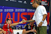 GP STATI UNITI, (L to R): Charles Leclerc (MON) Ferrari e Lewis Hamilton (GBR) Mercedes AMG F1 in the FIA Press Conference.
19.10.2023. Formula 1 World Championship, Rd 19, United States Grand Prix, Austin, Texas, USA, Preparation Day.
- www.xpbimages.com, EMail: requests@xpbimages.com © Copyright: Bearne / XPB Images