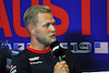 GP STATI UNITI, Kevin Magnussen (DEN) Haas F1 Team in the FIA Press Conference.
19.10.2023. Formula 1 World Championship, Rd 19, United States Grand Prix, Austin, Texas, USA, Preparation Day.
- www.xpbimages.com, EMail: requests@xpbimages.com © Copyright: Bearne / XPB Images