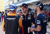 GP STATI UNITI, (L to R): Lando Norris (GBR) McLaren with Max Verstappen (NLD) Red Bull Racing e Daniel Ricciardo (AUS) AlphaTauri.
19.10.2023. Formula 1 World Championship, Rd 19, United States Grand Prix, Austin, Texas, USA, Preparation Day.
- www.xpbimages.com, EMail: requests@xpbimages.com © Copyright: Moy / XPB Images