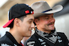 GP STATI UNITI, Valtteri Bottas (FIN) Alfa Romeo F1 Team e team mate Zhou Guanyu (CHN) Alfa Romeo F1 Team.
19.10.2023. Formula 1 World Championship, Rd 19, United States Grand Prix, Austin, Texas, USA, Preparation Day.
- www.xpbimages.com, EMail: requests@xpbimages.com © Copyright: Price / XPB Images