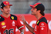 GP STATI UNITI, Carlos Sainz Jr (ESP) Ferrari with Charles Leclerc (MON) Ferrari.
19.10.2023. Formula 1 World Championship, Rd 19, United States Grand Prix, Austin, Texas, USA, Preparation Day.
 - www.xpbimages.com, EMail: requests@xpbimages.com © Copyright: Coates / XPB Images