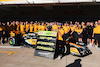 GP STATI UNITI, Lando Norris (GBR) McLaren celebrates his 100th GP with the team.
19.10.2023. Formula 1 World Championship, Rd 19, United States Grand Prix, Austin, Texas, USA, Preparation Day.
- www.xpbimages.com, EMail: requests@xpbimages.com © Copyright: Bearne / XPB Images