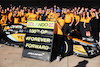 GP STATI UNITI, Lando Norris (GBR) McLaren celebrates his 100th GP with the team.
19.10.2023. Formula 1 World Championship, Rd 19, United States Grand Prix, Austin, Texas, USA, Preparation Day.
- www.xpbimages.com, EMail: requests@xpbimages.com © Copyright: Bearne / XPB Images