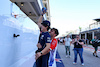 GP STATI UNITI, (L to R): Yuki Tsunoda (JPN) AlphaTauri plays basketball with Pierre Gasly (FRA) Alpine F1 Team 
19.10.2023. Formula 1 World Championship, Rd 19, United States Grand Prix, Austin, Texas, USA, Preparation Day.
- www.xpbimages.com, EMail: requests@xpbimages.com © Copyright: Moy / XPB Images
