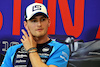 GP STATI UNITI, Logan Sargeant (USA) Williams Racing in the FIA Press Conference.
19.10.2023. Formula 1 World Championship, Rd 19, United States Grand Prix, Austin, Texas, USA, Preparation Day.
- www.xpbimages.com, EMail: requests@xpbimages.com © Copyright: Bearne / XPB Images