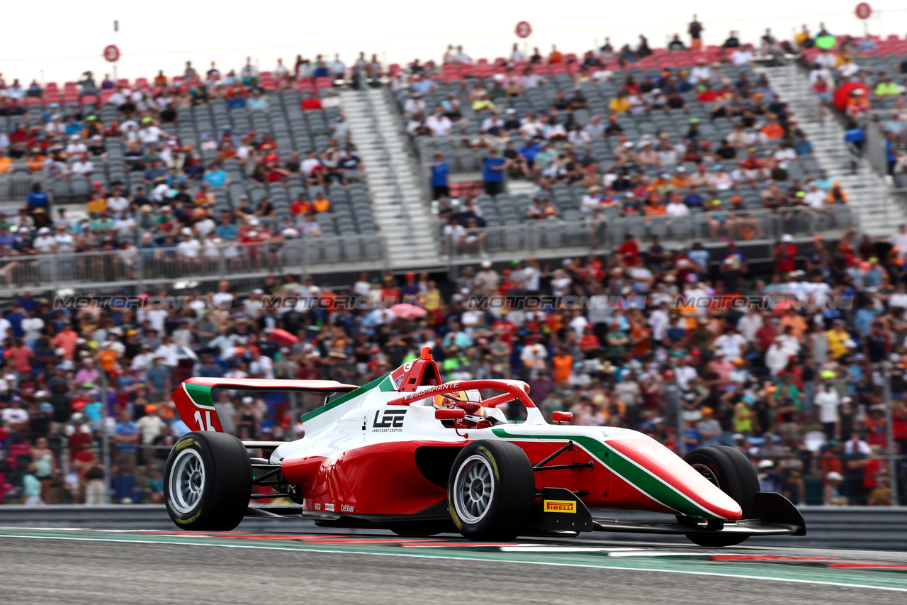 GP STATI UNITI, Chloe Chong (GBR) Prema Racing.

21.10.2023. F1 Academy, Rd 7, Gara 2, United States Grand Prix, Austin, Texas, USA, Sprint Day.

- www.xpbimages.com, EMail: requests@xpbimages.com © Copyright: Batchelor / XPB Images