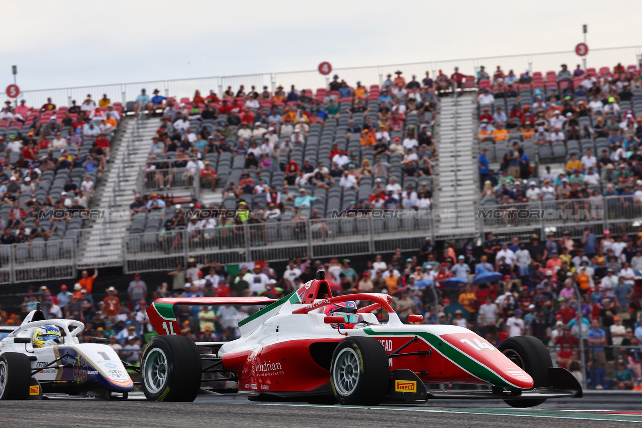 GP STATI UNITI, Chloe Chong (GBR) Prema Racing.

21.10.2023. F1 Academy, Rd 7, Gara 2, United States Grand Prix, Austin, Texas, USA, Sprint Day.

- www.xpbimages.com, EMail: requests@xpbimages.com © Copyright: Batchelor / XPB Images