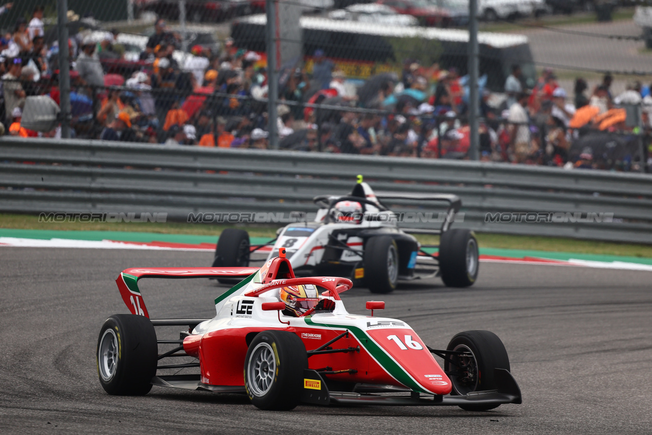 GP STATI UNITI, Bianca Bustamante (PHL) Prema Racing.

21.10.2023. F1 Academy, Rd 7, Gara 2, United States Grand Prix, Austin, Texas, USA, Sprint Day.

- www.xpbimages.com, EMail: requests@xpbimages.com © Copyright: Batchelor / XPB Images