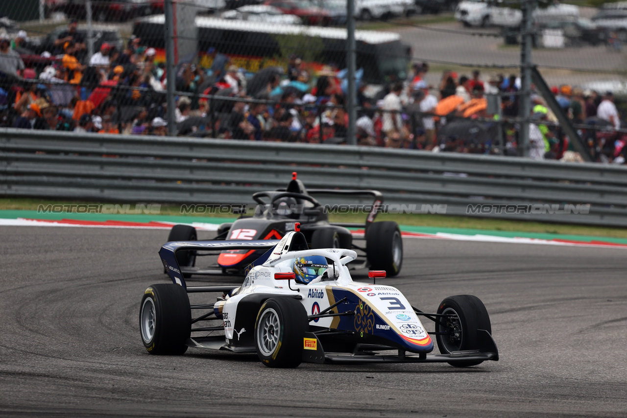 GP STATI UNITI, Maite Caceres (GRE) Mercantile Campos Racing.

21.10.2023. F1 Academy, Rd 7, Gara 2, United States Grand Prix, Austin, Texas, USA, Sprint Day.

- www.xpbimages.com, EMail: requests@xpbimages.com © Copyright: Batchelor / XPB Images