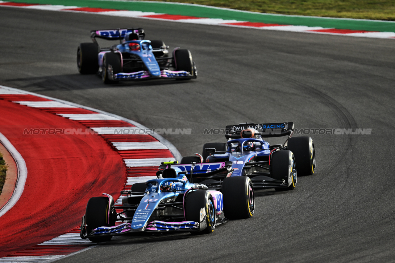 GP STATI UNITI, Pierre Gasly (FRA) Alpine F1 Team A523.

21.10.2023. Formula 1 World Championship, Rd 19, United States Grand Prix, Austin, Texas, USA, Sprint Day.

- www.xpbimages.com, EMail: requests@xpbimages.com © Copyright: Price / XPB Images