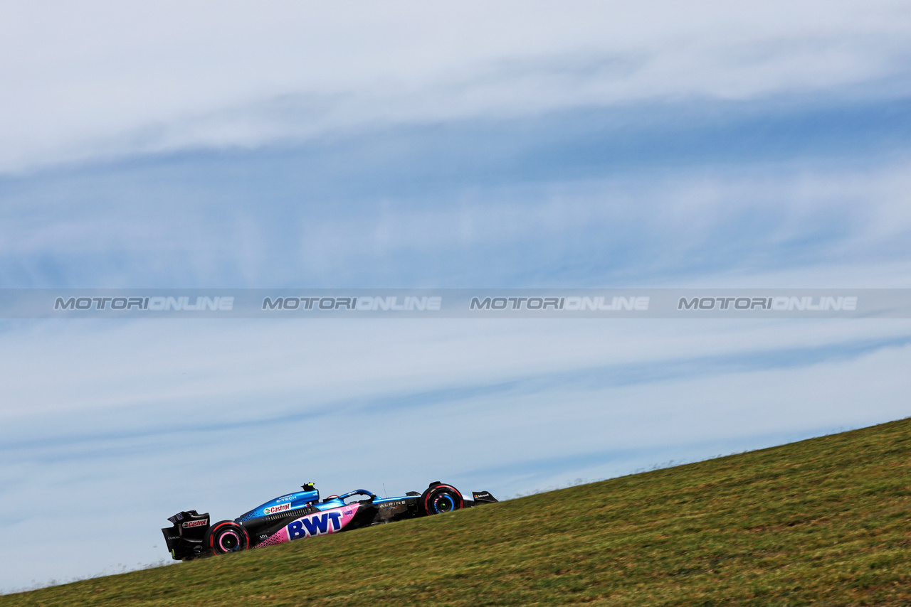 GP STATI UNITI, Pierre Gasly (FRA) Alpine F1 Team A523.

21.10.2023. Formula 1 World Championship, Rd 19, United States Grand Prix, Austin, Texas, USA, Sprint Day.

 - www.xpbimages.com, EMail: requests@xpbimages.com © Copyright: Coates / XPB Images
