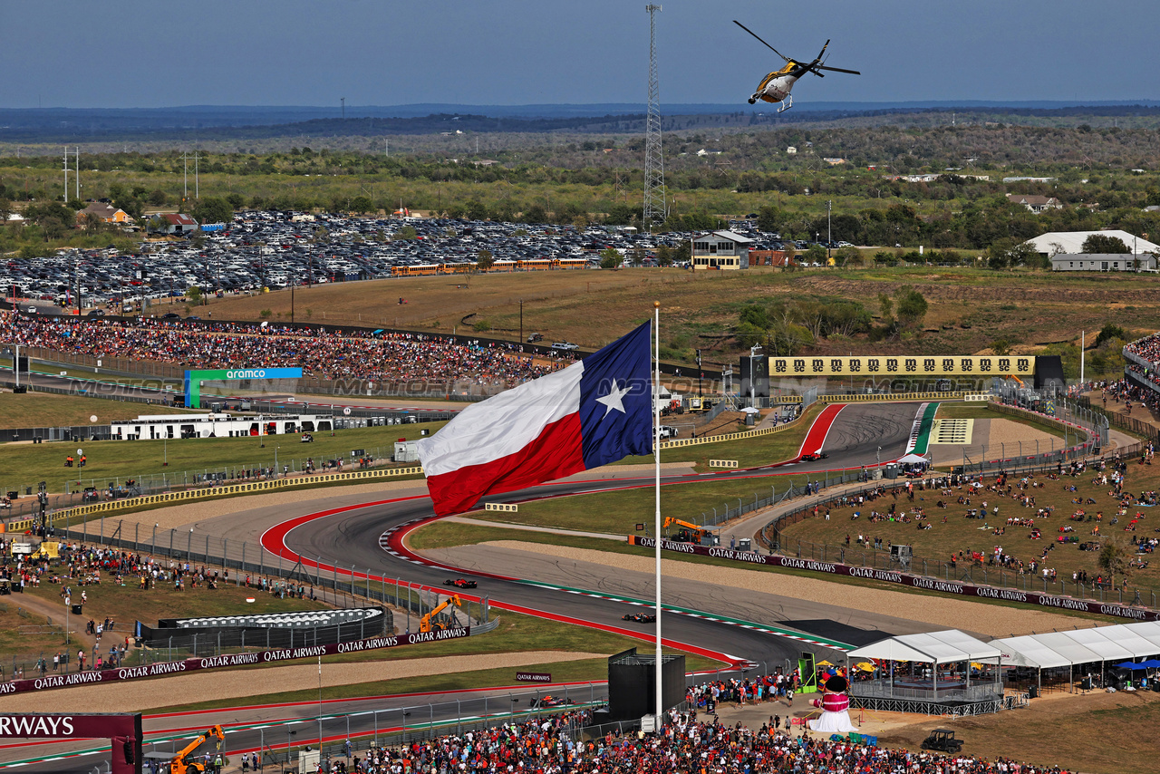 GP STATI UNITI, Carlos Sainz Jr (ESP) Ferrari SF-23.

21.10.2023. Formula 1 World Championship, Rd 19, United States Grand Prix, Austin, Texas, USA, Sprint Day.

 - www.xpbimages.com, EMail: requests@xpbimages.com © Copyright: Coates / XPB Images