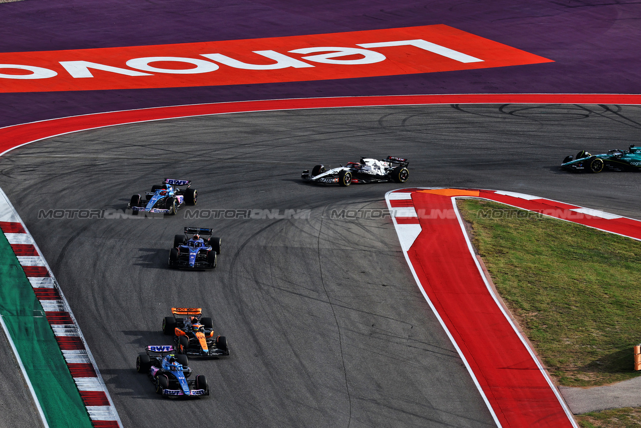 GP STATI UNITI, Pierre Gasly (FRA) Alpine F1 Team A523.

21.10.2023. Formula 1 World Championship, Rd 19, United States Grand Prix, Austin, Texas, USA, Sprint Day.

 - www.xpbimages.com, EMail: requests@xpbimages.com © Copyright: Coates / XPB Images