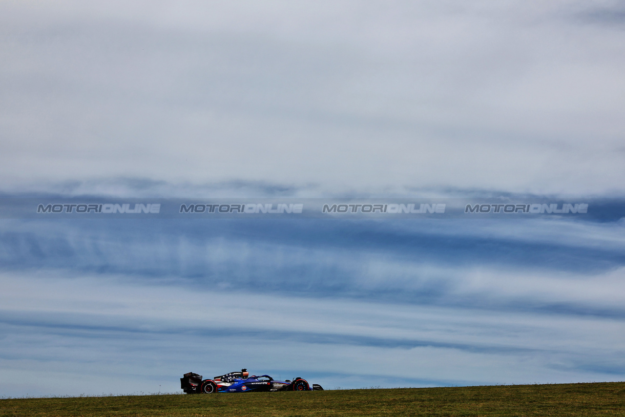 GP STATI UNITI, Alexander Albon (THA) Williams Racing FW45.

21.10.2023. Formula 1 World Championship, Rd 19, United States Grand Prix, Austin, Texas, USA, Sprint Day.

 - www.xpbimages.com, EMail: requests@xpbimages.com © Copyright: Coates / XPB Images