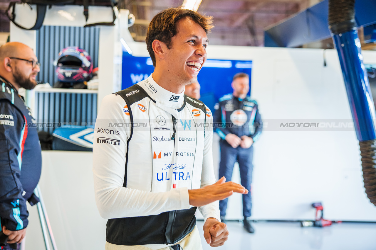 GP STATI UNITI, Alexander Albon (THA) Williams Racing.

21.10.2023. Formula 1 World Championship, Rd 19, United States Grand Prix, Austin, Texas, USA, Sprint Day.

- www.xpbimages.com, EMail: requests@xpbimages.com © Copyright: Bearne / XPB Images