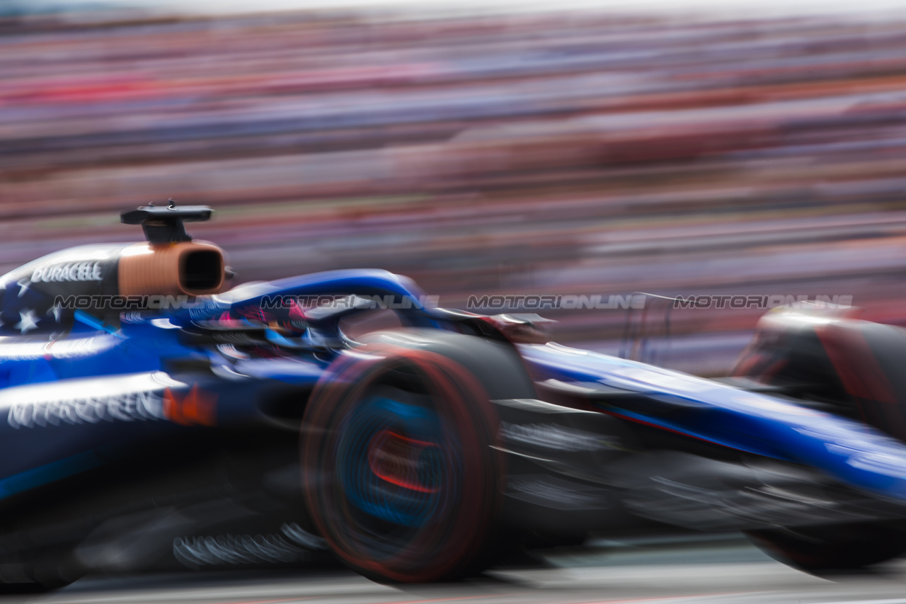 GP STATI UNITI, Alexander Albon (THA) Williams Racing FW45.

21.10.2023. Formula 1 World Championship, Rd 19, United States Grand Prix, Austin, Texas, USA, Sprint Day.

- www.xpbimages.com, EMail: requests@xpbimages.com © Copyright: Bearne / XPB Images