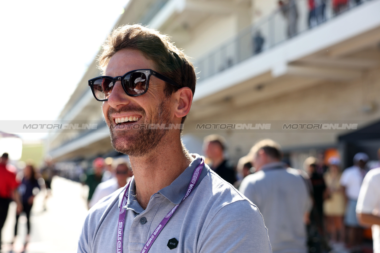 GP STATI UNITI, Romain Grosjean (FRA).

21.10.2023. Formula 1 World Championship, Rd 19, United States Grand Prix, Austin, Texas, USA, Sprint Day.

 - www.xpbimages.com, EMail: requests@xpbimages.com © Copyright: Rew / XPB Images