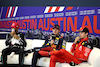 GP STATI UNITI, (L to R): Lewis Hamilton (GBR) Mercedes AMG F1; Max Verstappen (NLD) Red Bull Racing; e Charles Leclerc (MON) Ferrari,  in the post Sprint FIA Press Conference.
21.10.2023. Formula 1 World Championship, Rd 19, United States Grand Prix, Austin, Texas, USA, Sprint Day.
- www.xpbimages.com, EMail: requests@xpbimages.com © Copyright: Bearne / XPB Images
