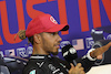 GP STATI UNITI, Lewis Hamilton (GBR) Mercedes AMG F1 in the post Sprint FIA Press Conference.
21.10.2023. Formula 1 World Championship, Rd 19, United States Grand Prix, Austin, Texas, USA, Sprint Day.
- www.xpbimages.com, EMail: requests@xpbimages.com © Copyright: Bearne / XPB Images