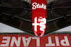 GP STATI UNITI, Alfa Romeo F1 Team C43 nosecone.
21.10.2023. Formula 1 World Championship, Rd 19, United States Grand Prix, Austin, Texas, USA, Sprint Day.
 - www.xpbimages.com, EMail: requests@xpbimages.com © Copyright: Rew / XPB Images