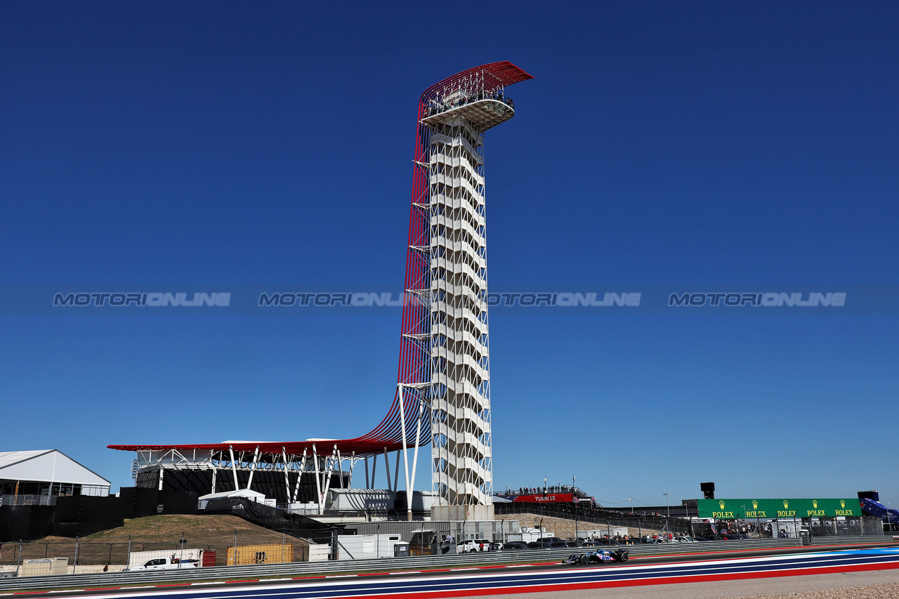 GP STATI UNITI, Pierre Gasly (FRA) Alpine F1 Team A523.

20.10.2023. Formula 1 World Championship, Rd 19, United States Grand Prix, Austin, Texas, USA, Qualifiche Day

- www.xpbimages.com, EMail: requests@xpbimages.com © Copyright: Moy / XPB Images