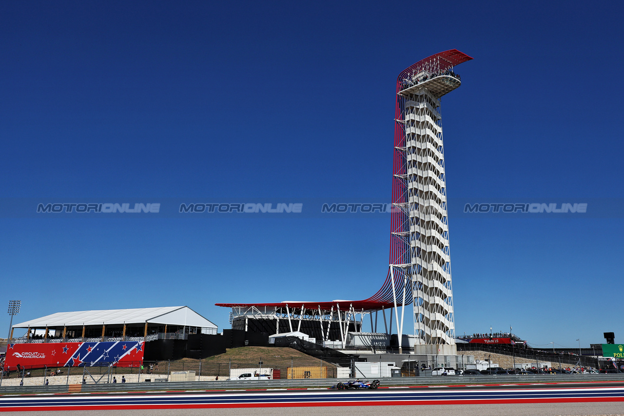 GP STATI UNITI, Alexander Albon (THA) Williams Racing FW45.

20.10.2023. Formula 1 World Championship, Rd 19, United States Grand Prix, Austin, Texas, USA, Qualifiche Day

- www.xpbimages.com, EMail: requests@xpbimages.com © Copyright: Moy / XPB Images