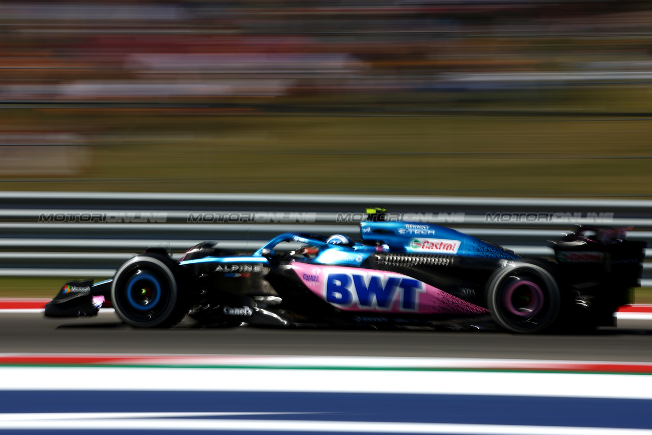 GP STATI UNITI, Pierre Gasly (FRA) Alpine F1 Team A523.

20.10.2023. Formula 1 World Championship, Rd 19, United States Grand Prix, Austin, Texas, USA, Qualifiche Day

 - www.xpbimages.com, EMail: requests@xpbimages.com © Copyright: Coates / XPB Images