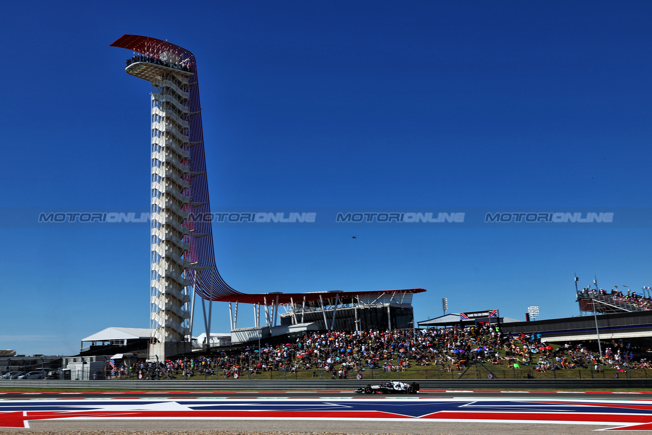 GP STATI UNITI, Yuki Tsunoda (JPN) AlphaTauri AT04.

20.10.2023. Formula 1 World Championship, Rd 19, United States Grand Prix, Austin, Texas, USA, Qualifiche Day

 - www.xpbimages.com, EMail: requests@xpbimages.com © Copyright: Coates / XPB Images