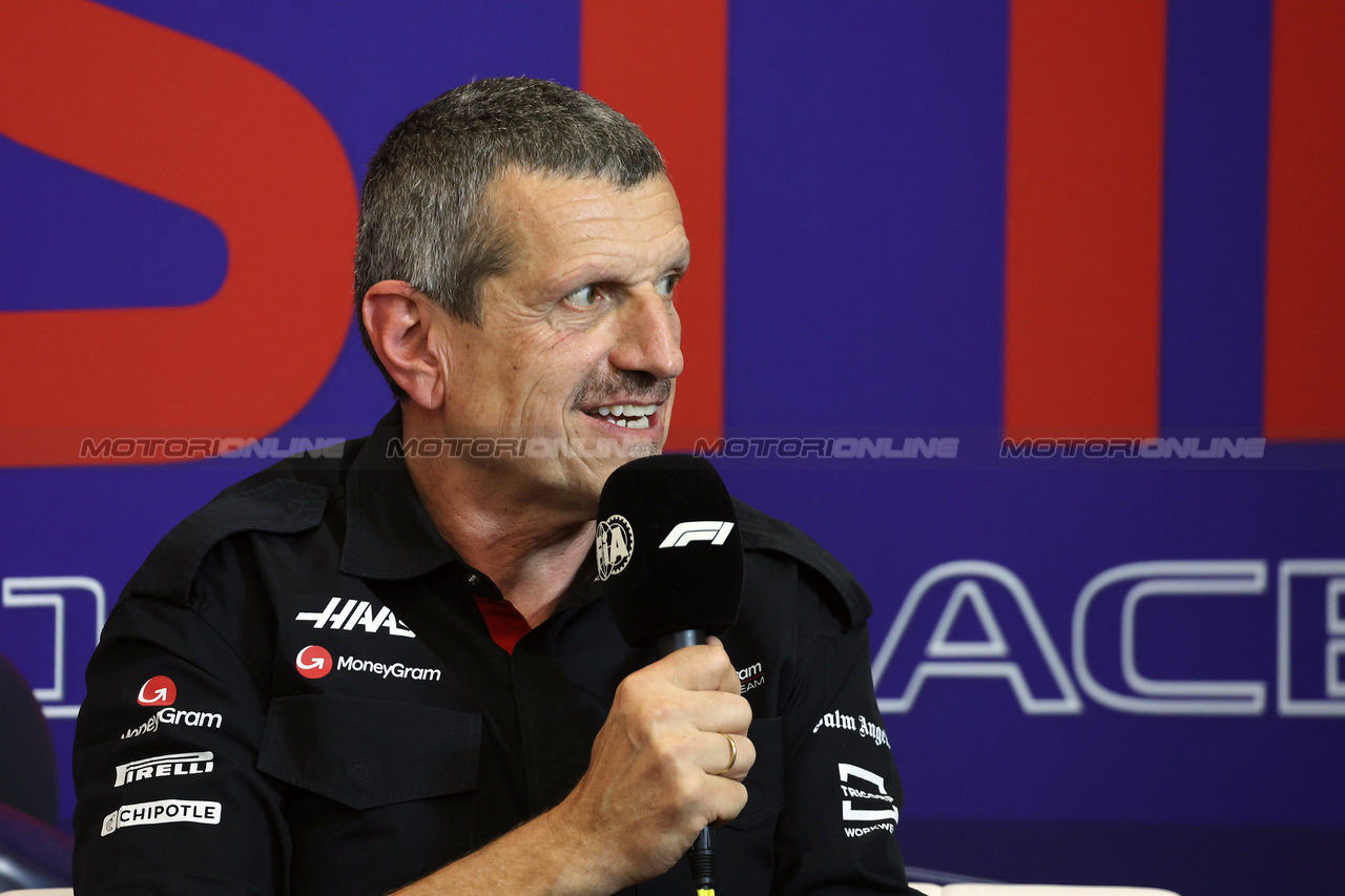 GP STATI UNITI, Guenther Steiner (ITA) Haas F1 Team Prinicipal in the FIA Press Conference.

20.10.2023. Formula 1 World Championship, Rd 19, United States Grand Prix, Austin, Texas, USA, Qualifiche Day

- www.xpbimages.com, EMail: requests@xpbimages.com © Copyright: Bearne / XPB Images