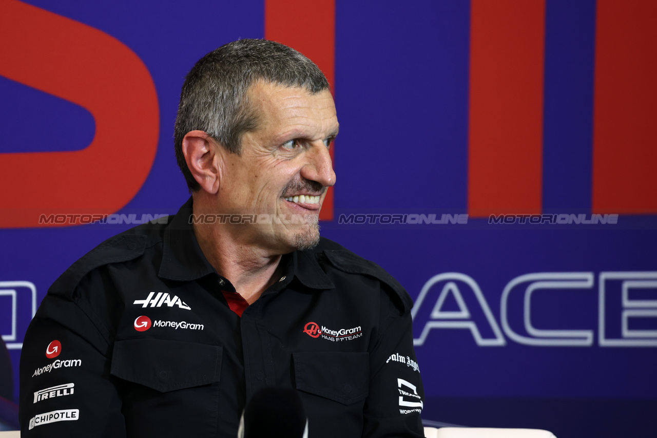 GP STATI UNITI, Guenther Steiner (ITA) Haas F1 Team Prinicipal in the FIA Press Conference.

20.10.2023. Formula 1 World Championship, Rd 19, United States Grand Prix, Austin, Texas, USA, Qualifiche Day

- www.xpbimages.com, EMail: requests@xpbimages.com © Copyright: Bearne / XPB Images