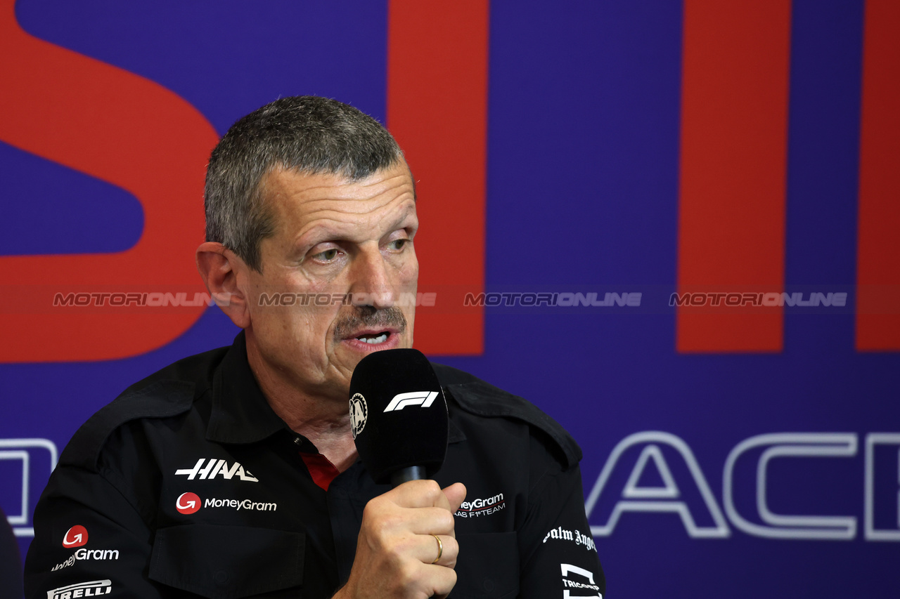 GP STATI UNITI, Guenther Steiner (ITA) Haas F1 Team Prinicipal in the FIA Press Conference.

20.10.2023. Formula 1 World Championship, Rd 19, United States Grand Prix, Austin, Texas, USA, Qualifiche Day

- www.xpbimages.com, EMail: requests@xpbimages.com © Copyright: Bearne / XPB Images