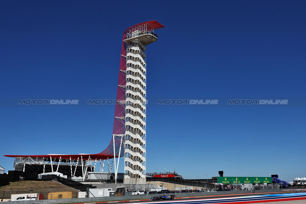 GP STATI UNITI, Alexander Albon (THA) Williams Racing FW45.

20.10.2023. Formula 1 World Championship, Rd 19, United States Grand Prix, Austin, Texas, USA, Qualifiche Day

- www.xpbimages.com, EMail: requests@xpbimages.com © Copyright: Moy / XPB Images