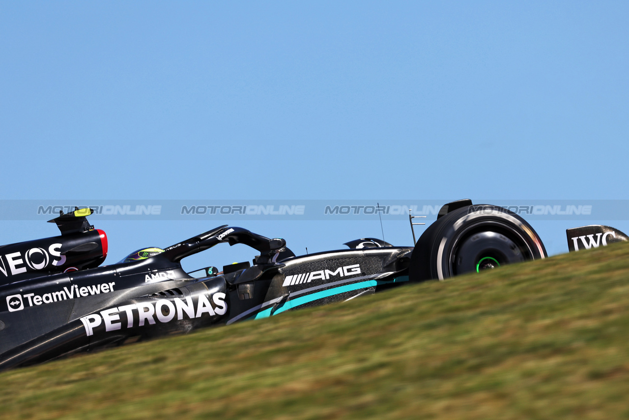 GP STATI UNITI, Lewis Hamilton (GBR) Mercedes AMG F1 W14.

20.10.2023. Formula 1 World Championship, Rd 19, United States Grand Prix, Austin, Texas, USA, Qualifiche Day

- www.xpbimages.com, EMail: requests@xpbimages.com © Copyright: Bearne / XPB Images