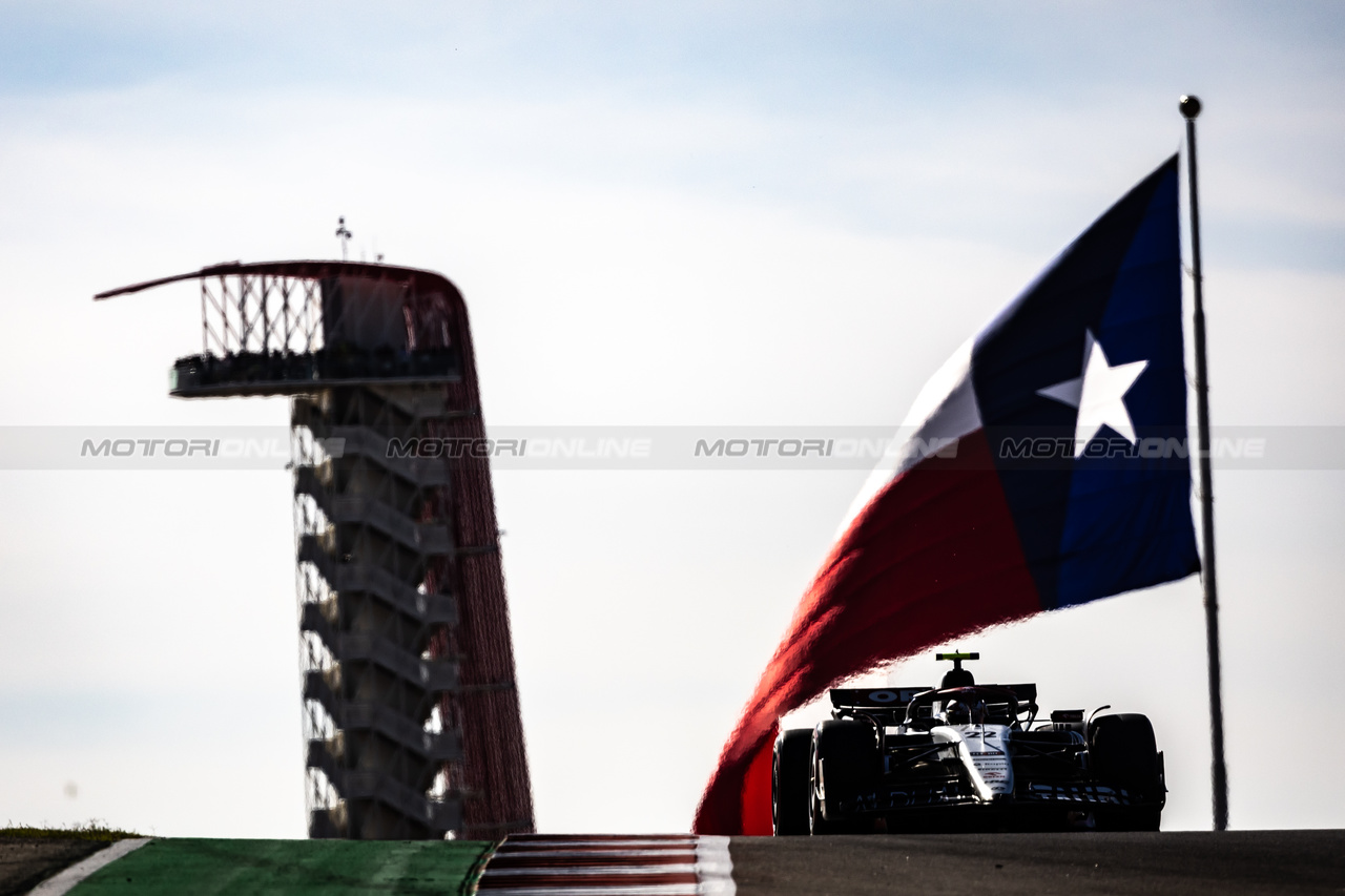 GP STATI UNITI, Yuki Tsunoda (JPN) AlphaTauri AT04.

20.10.2023. Formula 1 World Championship, Rd 19, United States Grand Prix, Austin, Texas, USA, Qualifiche Day

- www.xpbimages.com, EMail: requests@xpbimages.com © Copyright: Bearne / XPB Images