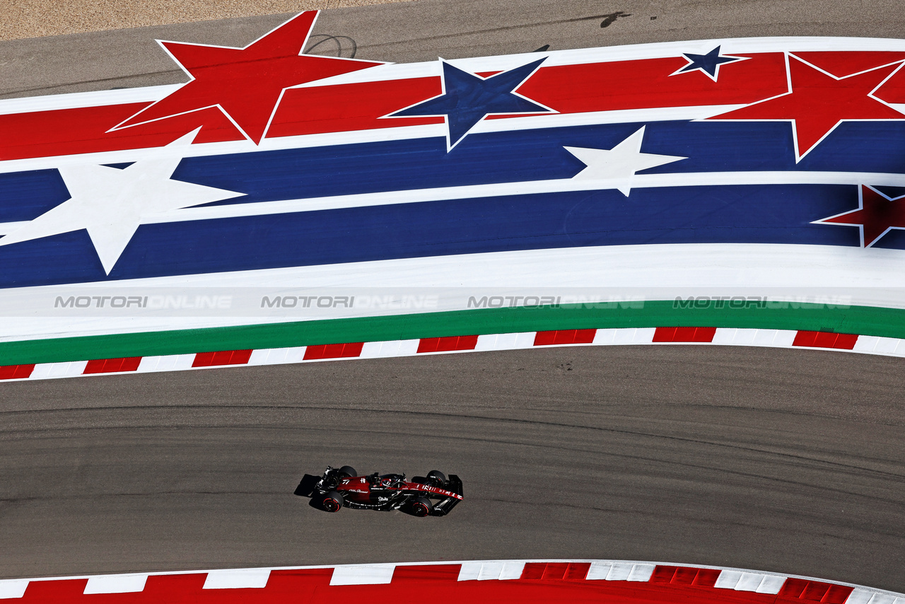 GP STATI UNITI, Valtteri Bottas (FIN) Alfa Romeo F1 Team C43.

20.10.2023. Formula 1 World Championship, Rd 19, United States Grand Prix, Austin, Texas, USA, Qualifiche Day

- www.xpbimages.com, EMail: requests@xpbimages.com © Copyright: Moy / XPB Images