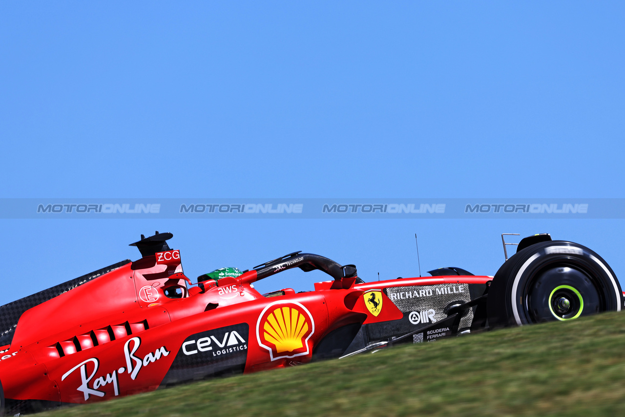 GP STATI UNITI, Charles Leclerc (MON) Ferrari SF-23.

20.10.2023. Formula 1 World Championship, Rd 19, United States Grand Prix, Austin, Texas, USA, Qualifiche Day

- www.xpbimages.com, EMail: requests@xpbimages.com © Copyright: Bearne / XPB Images