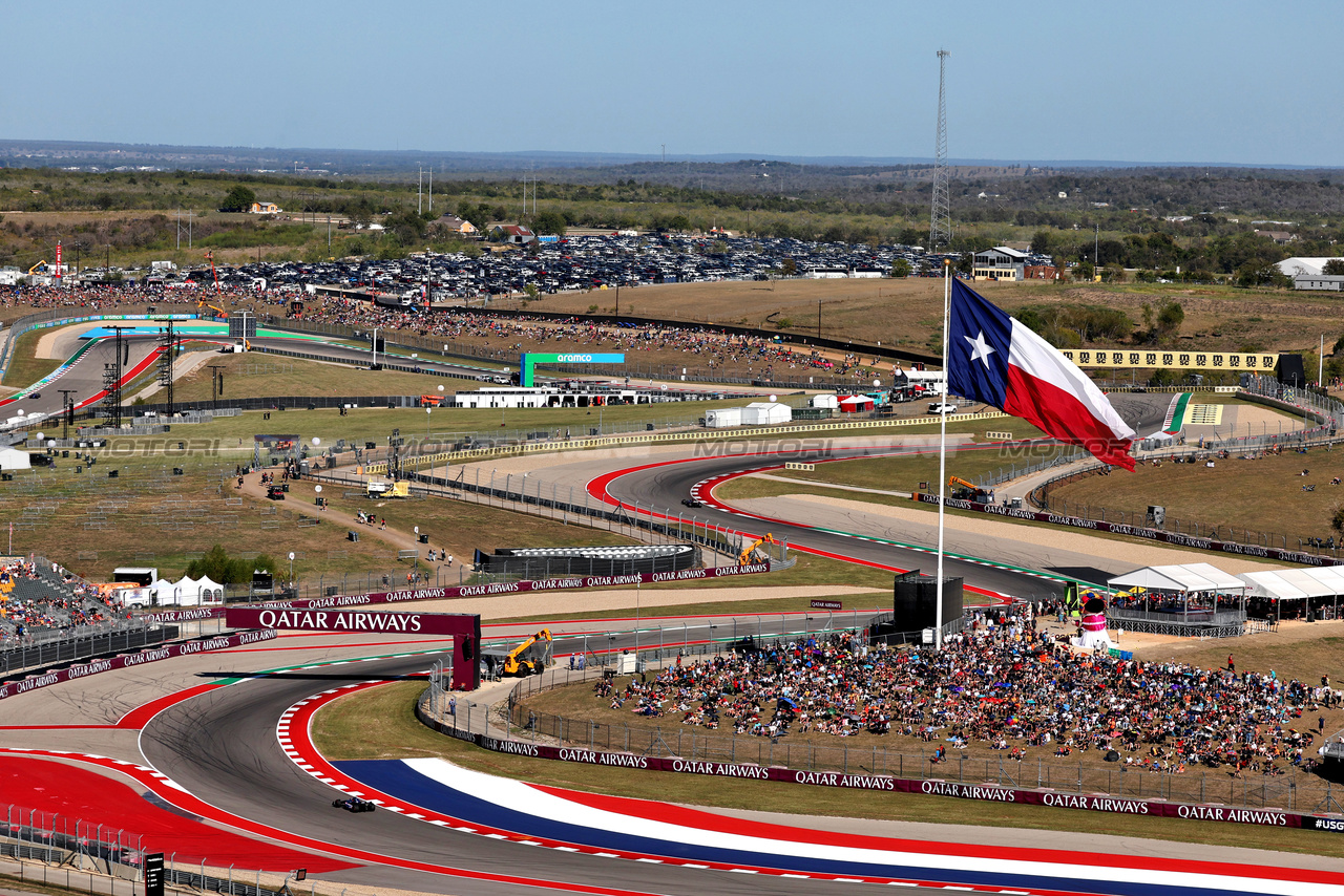 GP STATI UNITI, Esteban Ocon (FRA) Alpine F1 Team A523.

20.10.2023. Formula 1 World Championship, Rd 19, United States Grand Prix, Austin, Texas, USA, Qualifiche Day

- www.xpbimages.com, EMail: requests@xpbimages.com © Copyright: Moy / XPB Images