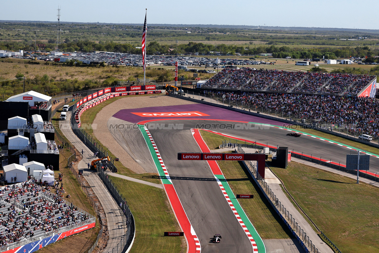 GP STATI UNITI, Kevin Magnussen (DEN) Haas VF-23.

20.10.2023. Formula 1 World Championship, Rd 19, United States Grand Prix, Austin, Texas, USA, Qualifiche Day

- www.xpbimages.com, EMail: requests@xpbimages.com © Copyright: Moy / XPB Images